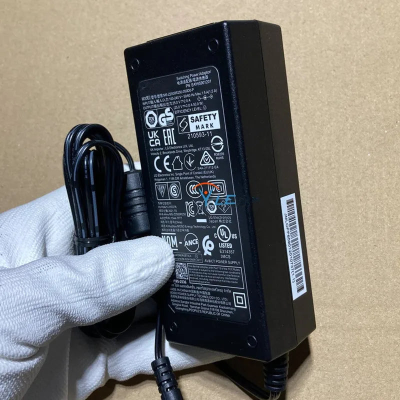 Genuine 25V 2A 50W MS-Z2000R250-050D0-P EAY65901201 AC Switching Power Adapter For LG SP70Y LAC7 SPD7Y 380W SPD75A 3.1.2ch