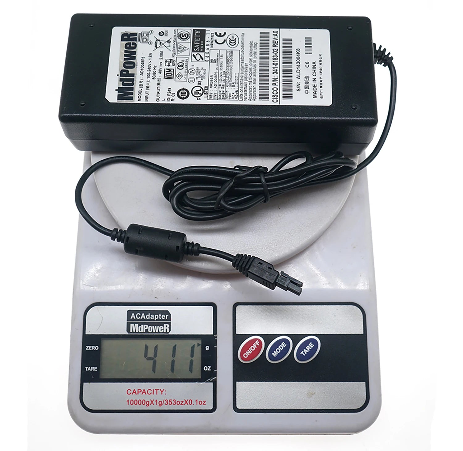 Original AC/DC Adapter AD10048P3 48V 2.08A for CISCO ASA5505-PWR-AC WLC2106 ASA5505 341-0183-02 Firewall Charger Power Supply
