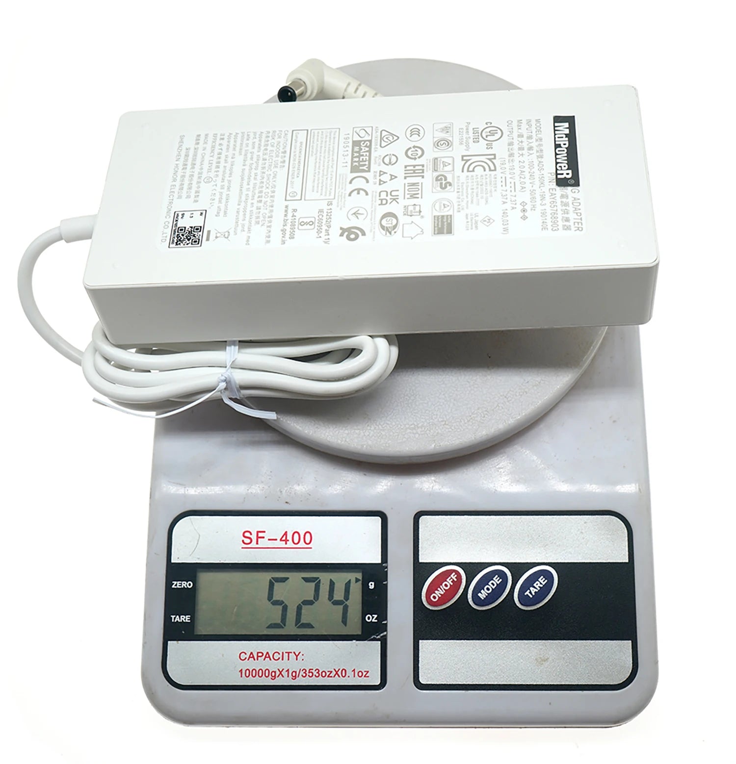 Original A16-140P1A ADS-150KL-19N-3 140W 19V 7.37A LCAP31 AC Adapter For LG LED LCD Monitor 34UC97 27UD88 34UM95 Power Supply