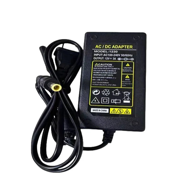 12V 3A 36W AC DC Adapter UNI336-1230 Charger for Pioneer DJ DDJ-SR2 RR 800 1000 UNI336-1230 Power Supply
