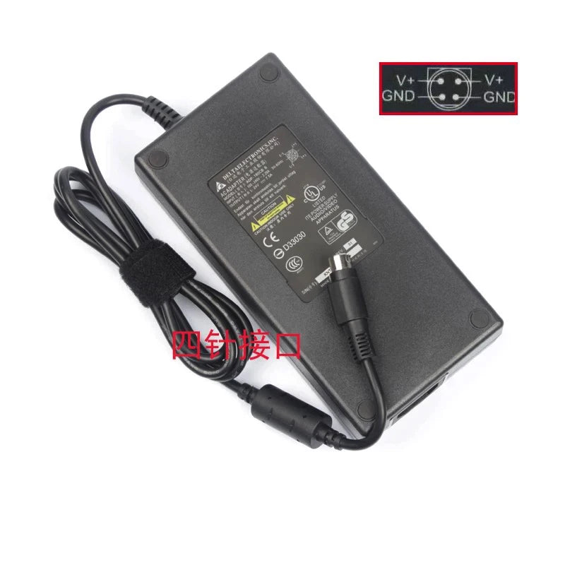 Delta ADP-180CB B 24V 7.5A 4-PIN 180W AC Adapter Charger for SOLIDOODLE 3D PRINTER TARGA LT3010 CIRCULAR TFT LCD TV Power Supply