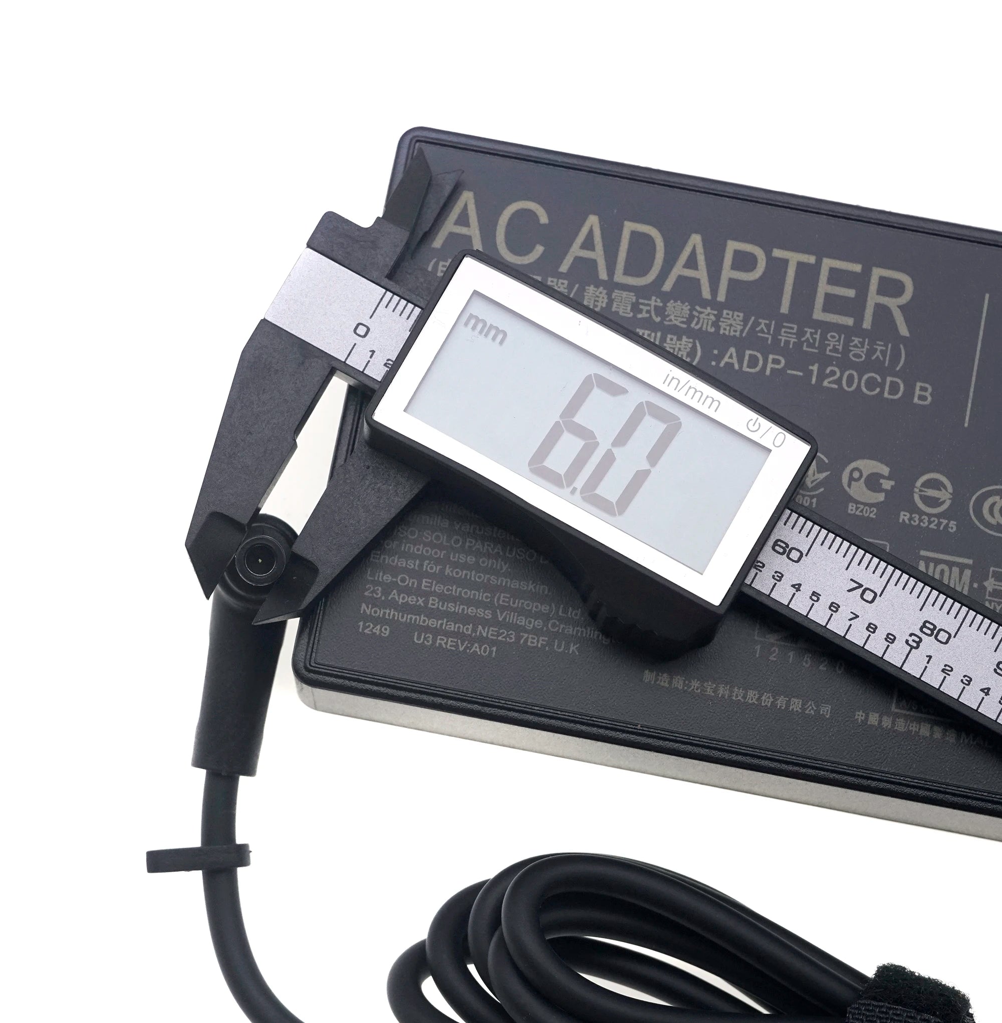 Original 20V 6A 120W 4.5*3.0mm 6.0*3.7mm AC Adapter Charger For ASUS A17-120P2A ADP-120CD B PA-1121-22 Power Supply