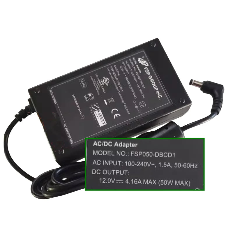 Genuine FSP AC DC Adapter FSP050-DBCD1 12V 4.16A FSP050-DIBAN2 FSP050-1AD121C 50W Power Supply Charger
