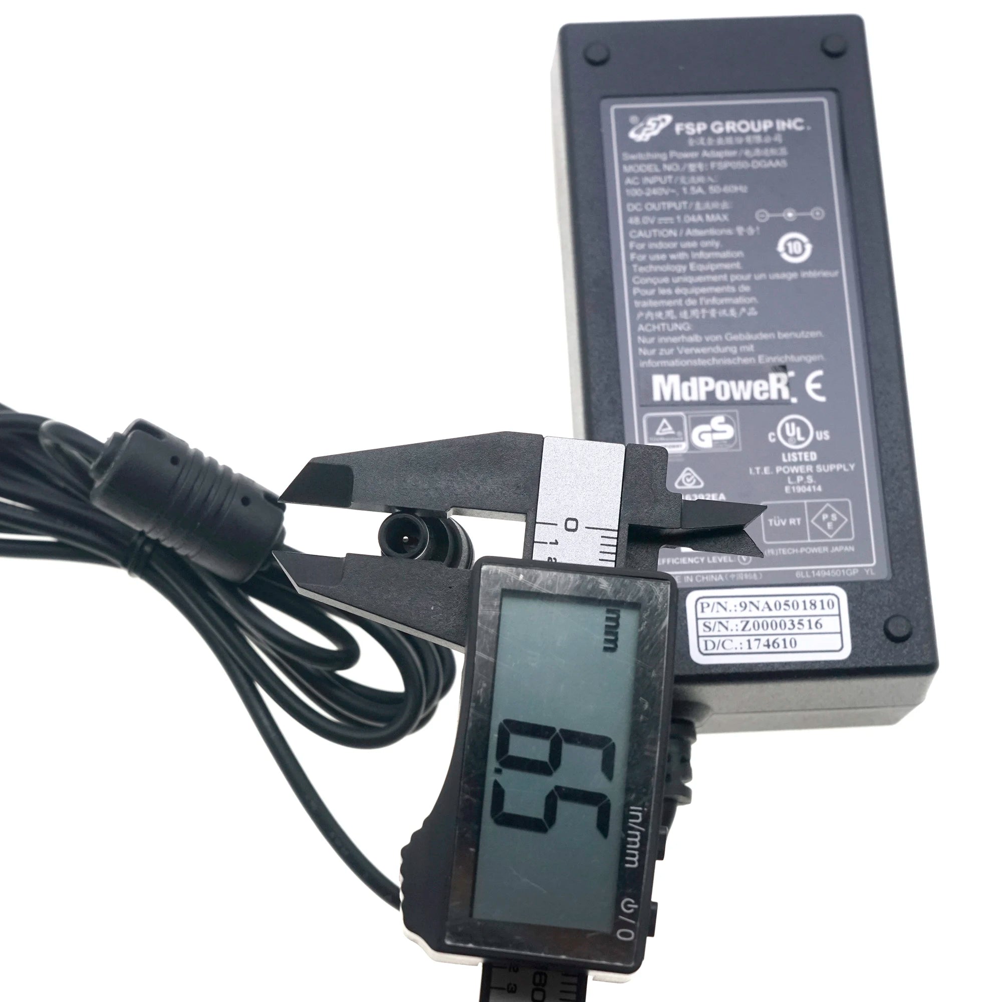 Original FSP FSP050-DGAA5 50W 48V 1.04A Switching Power Adapter For DAHUA Video Recorder NVR Monitoring POE Charger