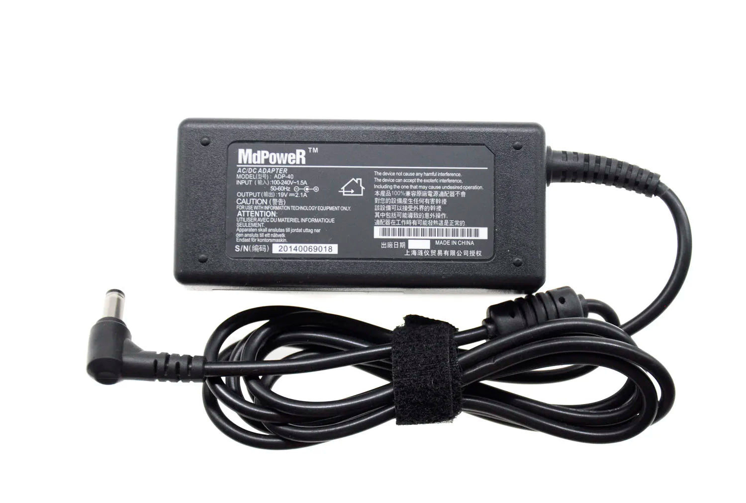 For BENQ 19V 2.1A 40W 5.5*2.5mm Laptop AC Adapter power Charger ADP-40MH BB V41 DHU100 U10 U102 U103 U105 TSINGHUA TONFANG