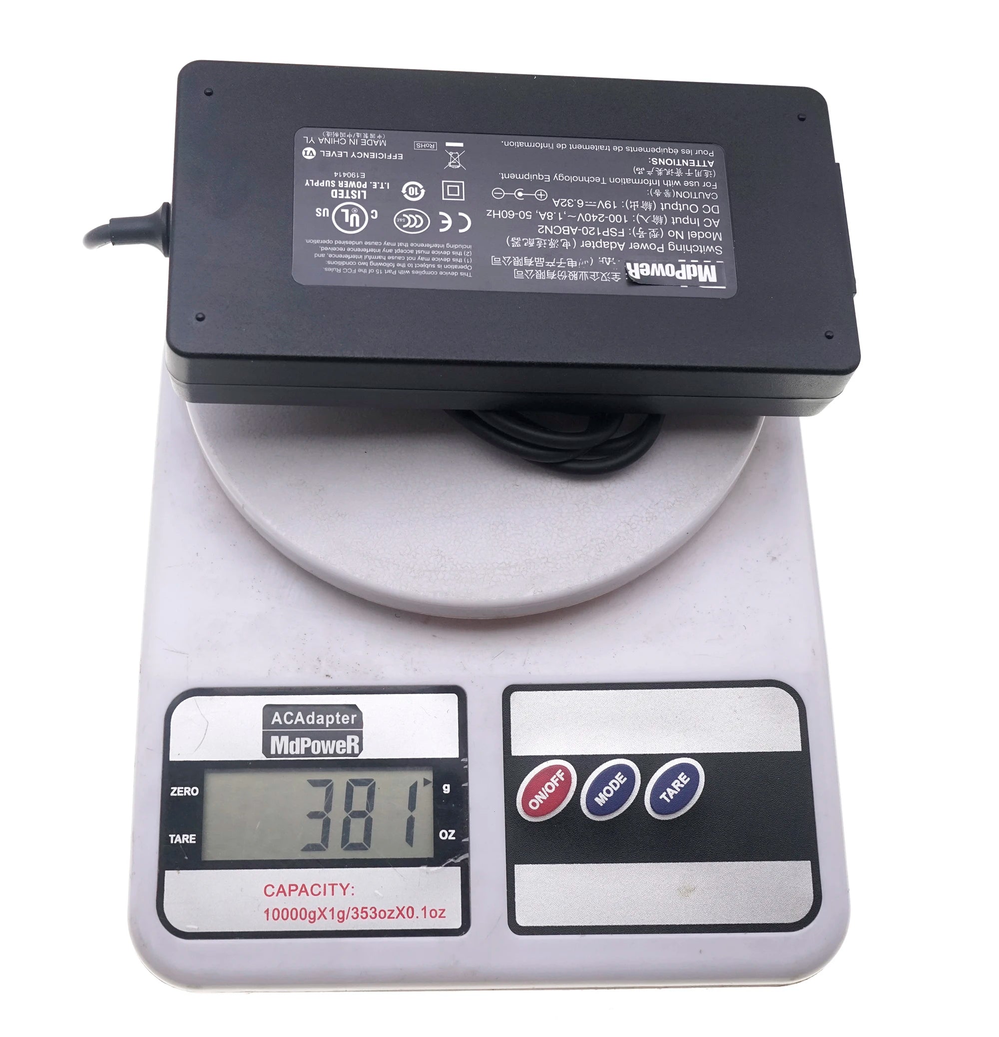 Original FPS120-ABCN2 AC Adapter 19V 6.32A 120W Charger For Xiaomi TV Power Supply 5.5x2.1mm Tip