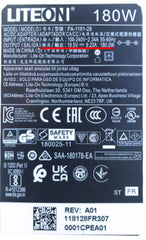 Genuinel LITEON 19.5V 9.23A PA-1181-28 Adapter Charger For HPE ProLiant MicroServer Gen10 Plus 180W 7.4*5.0mm Power Supply OEM