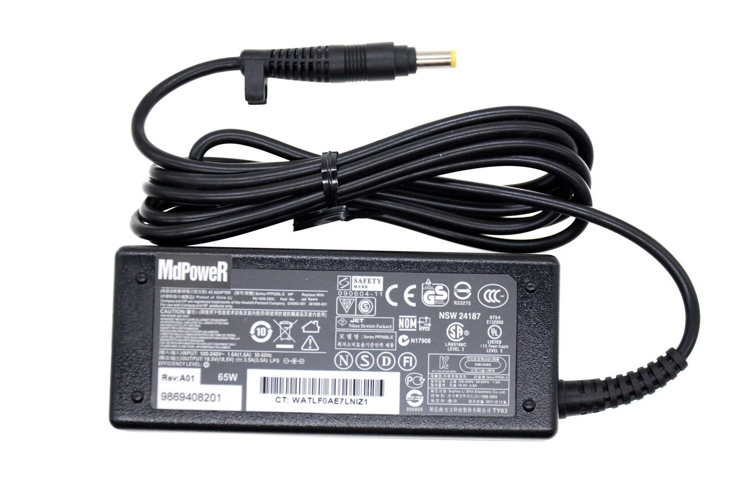 Original 18.5V 3.5A AC adapter laptop charger For HP DV1200 dv2 DV2000 HSTNN-105C M2000 N600c N620c N800 nc4000 nc4010 NC6000