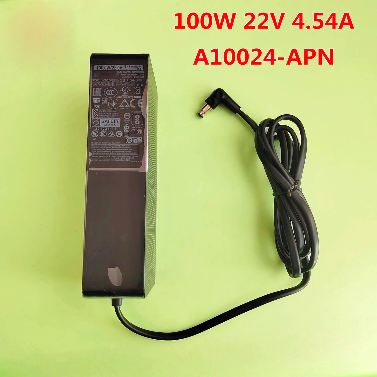 Genuine A10024_EPN 22V 4.54A 100W AC Adapter for Samsung LS34E790 SE790C-4 S34 CHG70 GAMING Monitor Power Supply A10024S_EPN