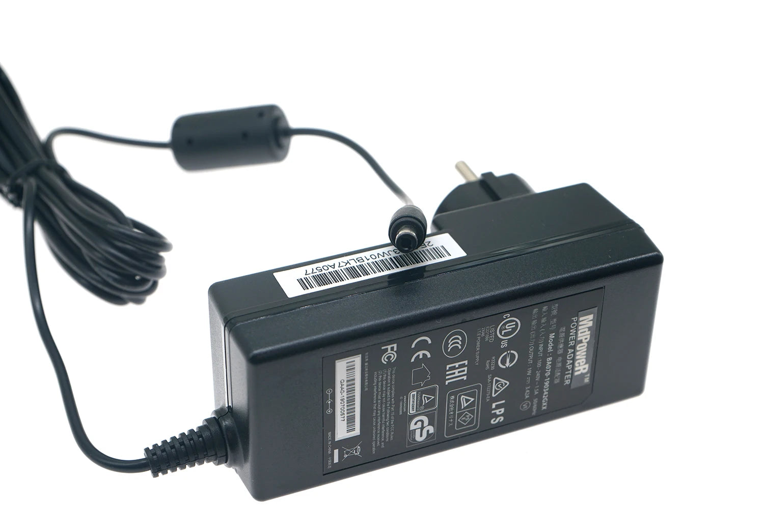 Genuine Billion BA070-190342GXX 19V 3.42A/3.43A 65W AC Adapter for Intel NUC Kit NUC6i5SYH NUC7i5BNK Mini PC FSP065-10AABA