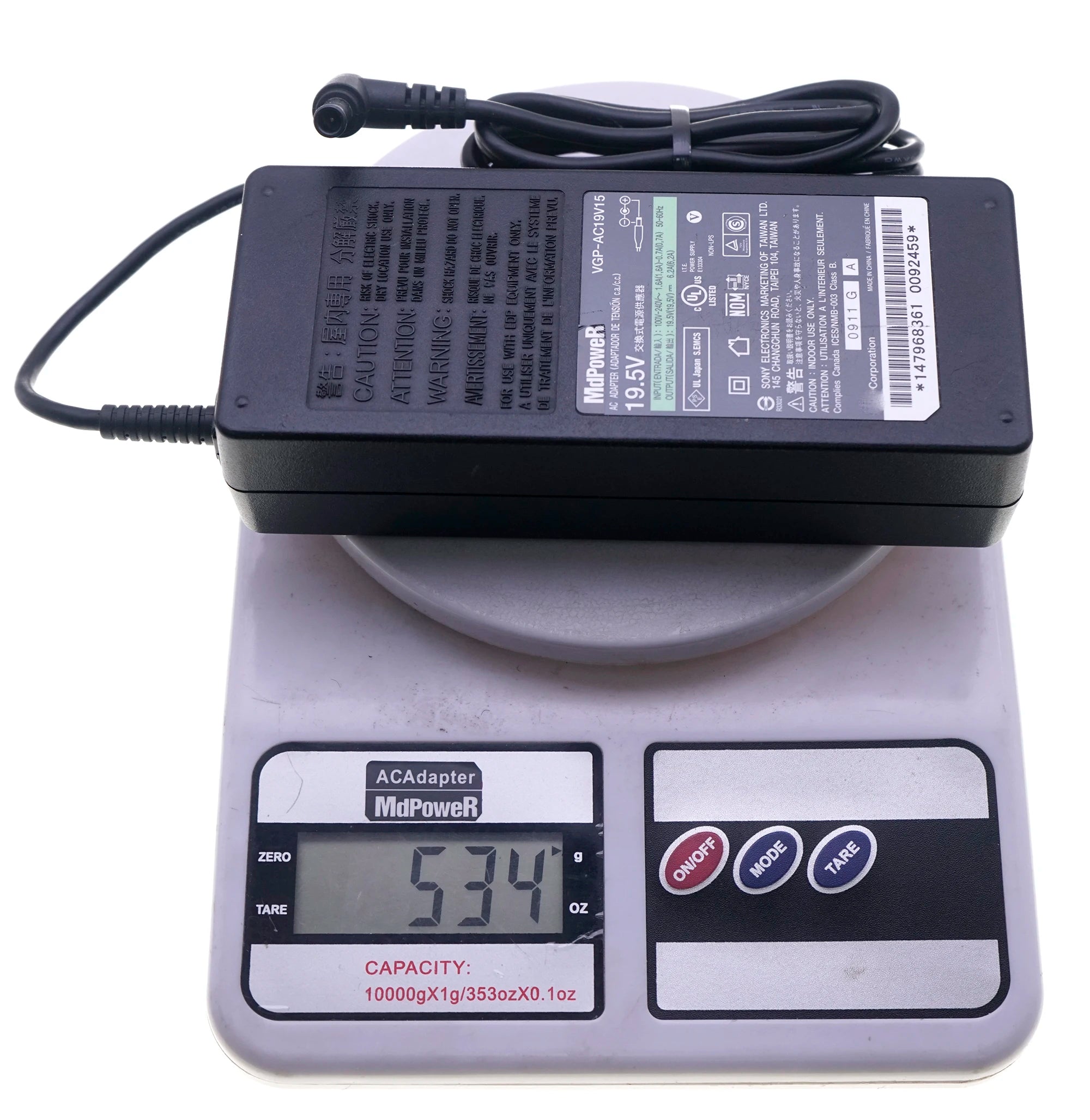 19.5V 6.2A For Sony Bravia LCD/LED TV Power Supply laptop AC Adapter Charger VGP-AC19V15 VGP-AC19V45 VGP-AC19V52 PCGA-AC19V7