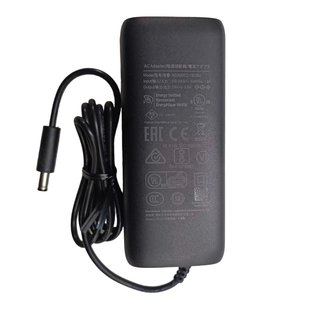 Original NDT19V-3C-DC 19V 3A 57W AC Adapter Power For Harman Kardon Omni 10 Aura Nova JBL Xtreme Wireless Speaker NSA60ED-190300