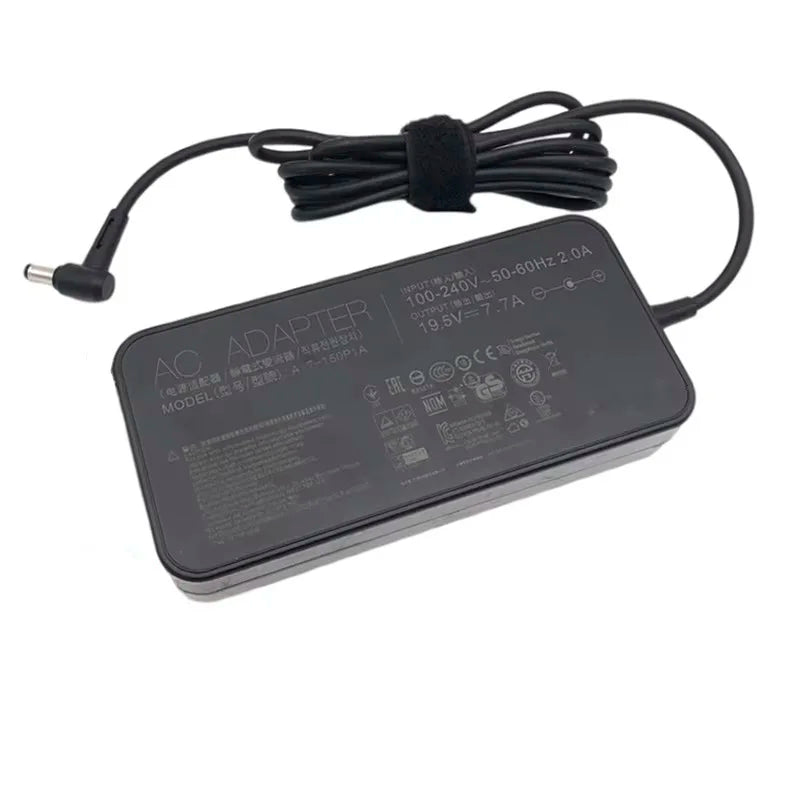 For Asus ROG Strix Hero GL503GE GL503VD GL503VD GL703GE AC Adapter Charger A17-150P1A ADP-150VB B 19.5V 7.7A 150W 5.5x2.5mm