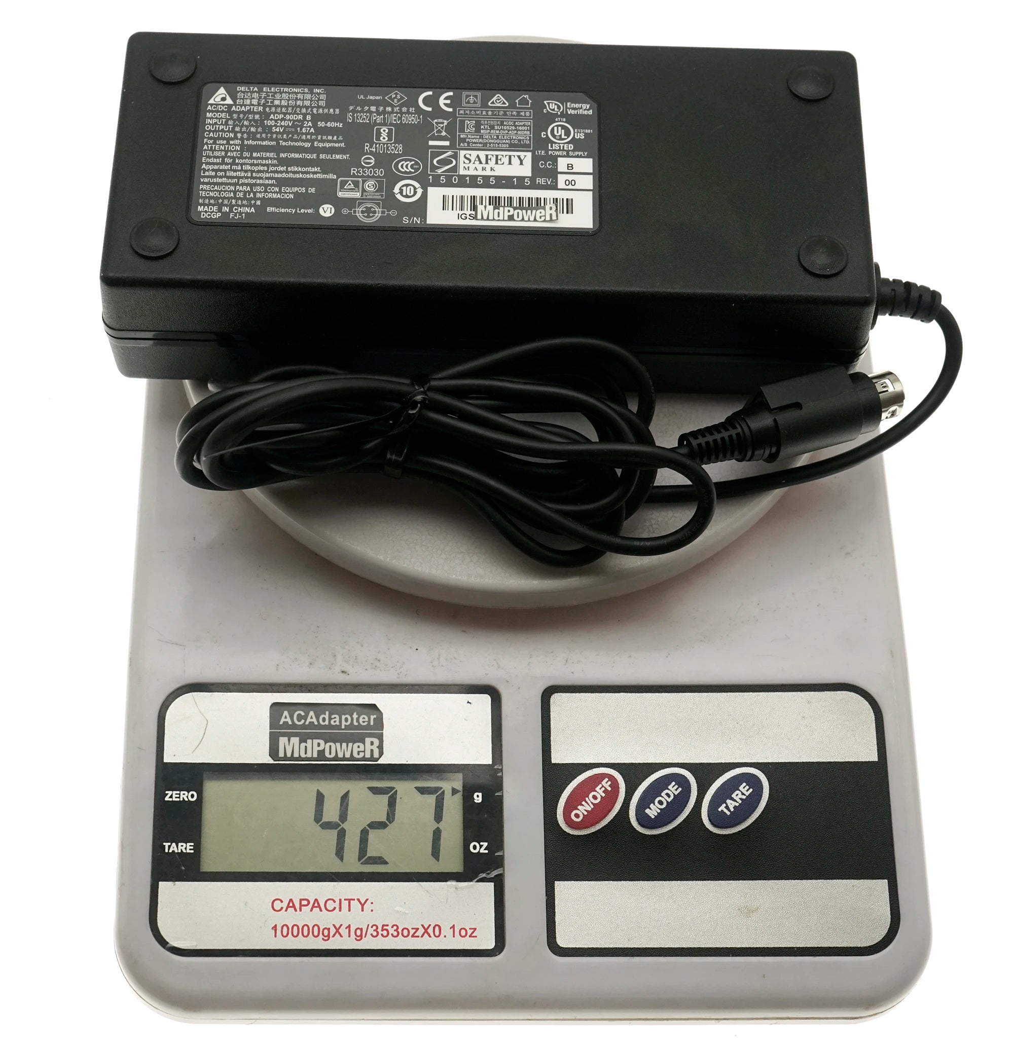 Genuine Delta ADP-90DR B AC Adapter 54V 1.67A 90W 4PIN Power Supply FOR CISCO RV260P  SG350-10P SG250-10P SF352 H3C WX2510H-PWR