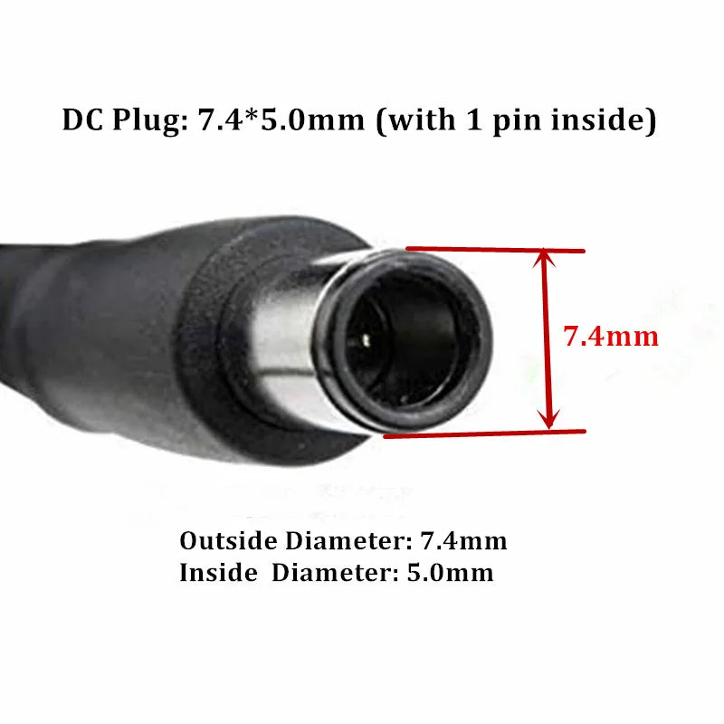Original Laptop Adapter 65W 19.5V 3.34A LA65NM130 HA65NM130 0JNKWD 0G4X7T Charger for Dell Latitude Inspiron Power Supply PA-12