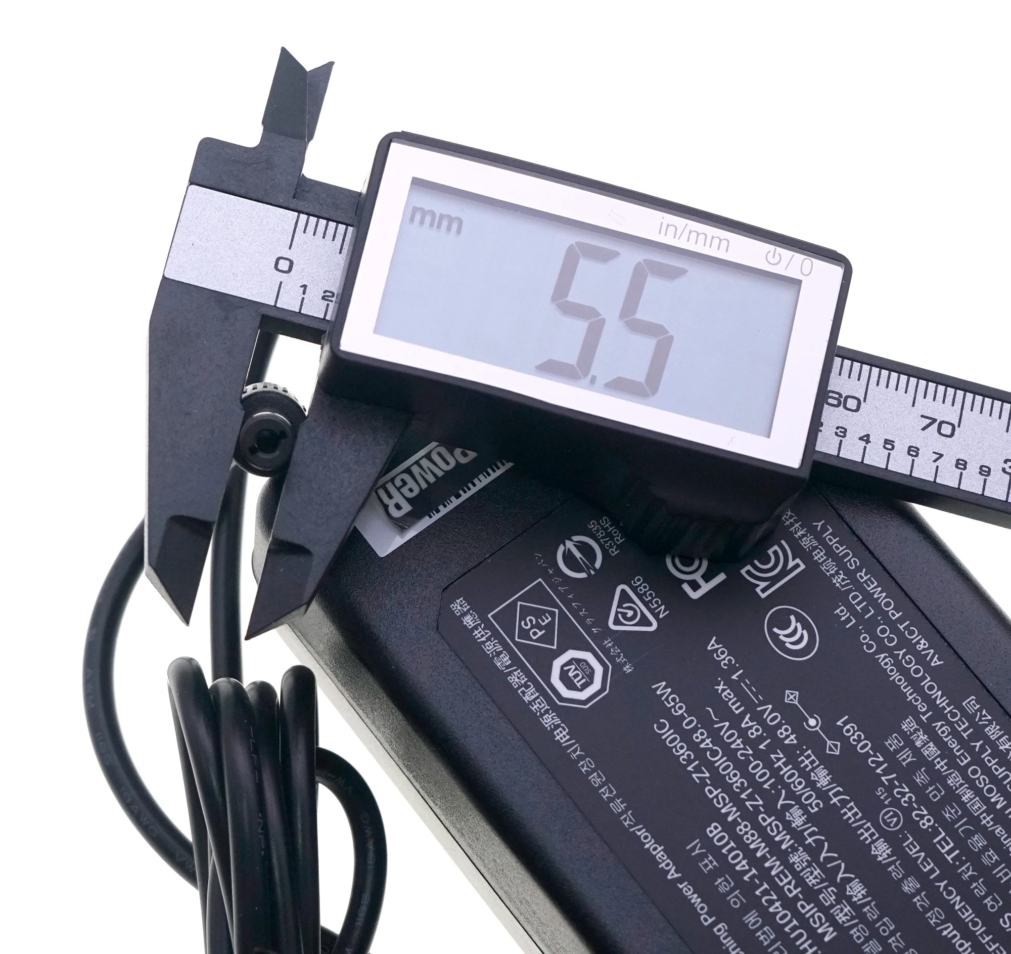 Genuine 48V 1.36A 65W MSP-Z1360IC48.0-65W HU10421-140108 AC Adapter For Hikvision MOSO Video Recorder POE Power Supply Charger