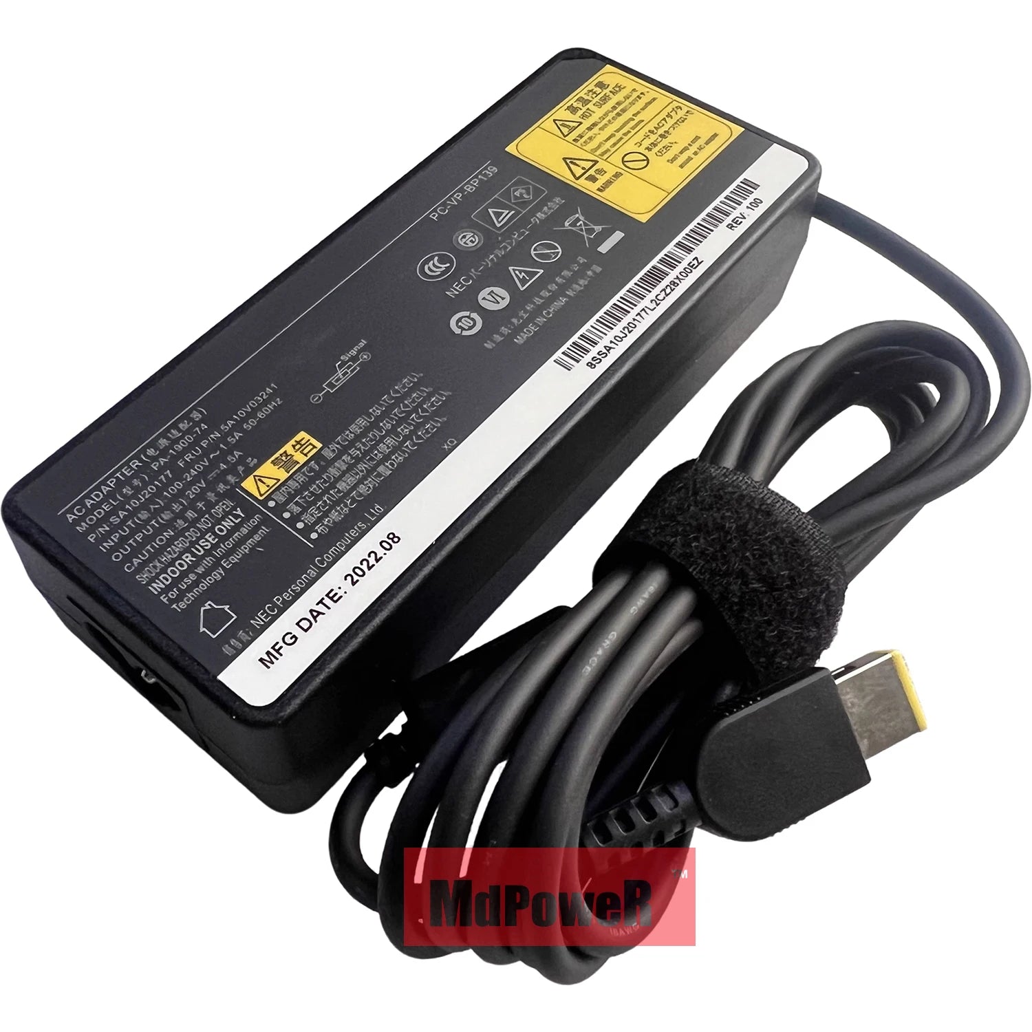 Original A13-090P4A 20V 4.5A 90W AC Adapter Laptop Charger for NEC LaVie X LX850/JS LS Power Supply Genuine
