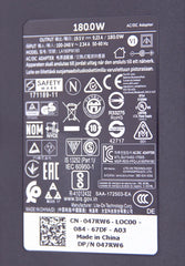 180W Laptop AC/DC Adapter Power Charger for Dell Inspiron One 2350 W07C002 Vostro 15-7580 LA180PM180 HA180PM180 FA180PM111