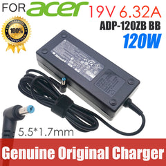 Original For ACER 19V 6.32A ADP-120ZB BB 120W laptop supply power AC adapter charger 7745G A120A003L A11-120P1A PA-1121-16