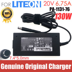 Original AC Adapter LITEON 20V 6.75A 135W PA-1131-76 Charger 7.4x5.0mm Laptop Power Supply Genuine PA-1131-72