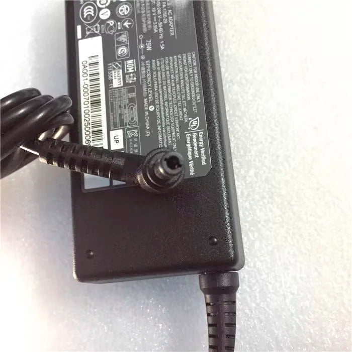 Original For ASUS Notebook AC Adapter Charger 75W 19V 3.95A 5.5mm X 2.5mm Laptop Power Supply 0A001-00070100 0A001-00070000