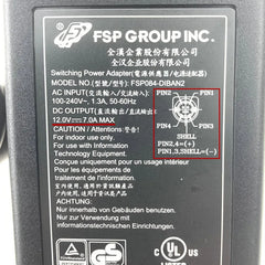 Genuine FSP084-DIBAN2 84W 12V 7A AC Adapter Charger For FSP FSP084-DMCA1 FSP084-DMBA1 Power Supply