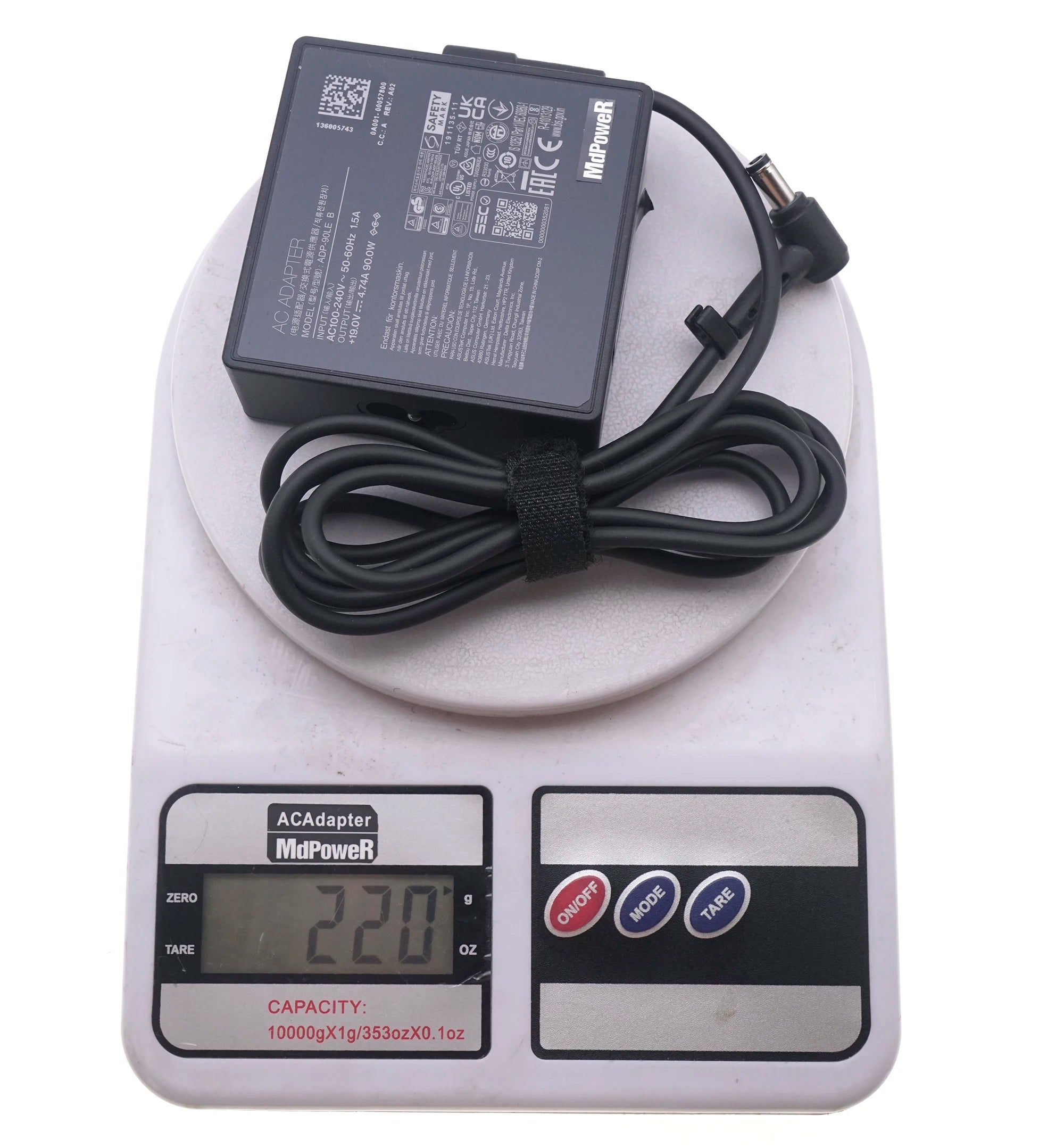 Original 19V 4.74A 90W For ASUS EXA1202YH ADP-90YD B ADP-90LE B AC Adapter Charger 4.5*3.0mm  5.5*2.5mm Power Supply