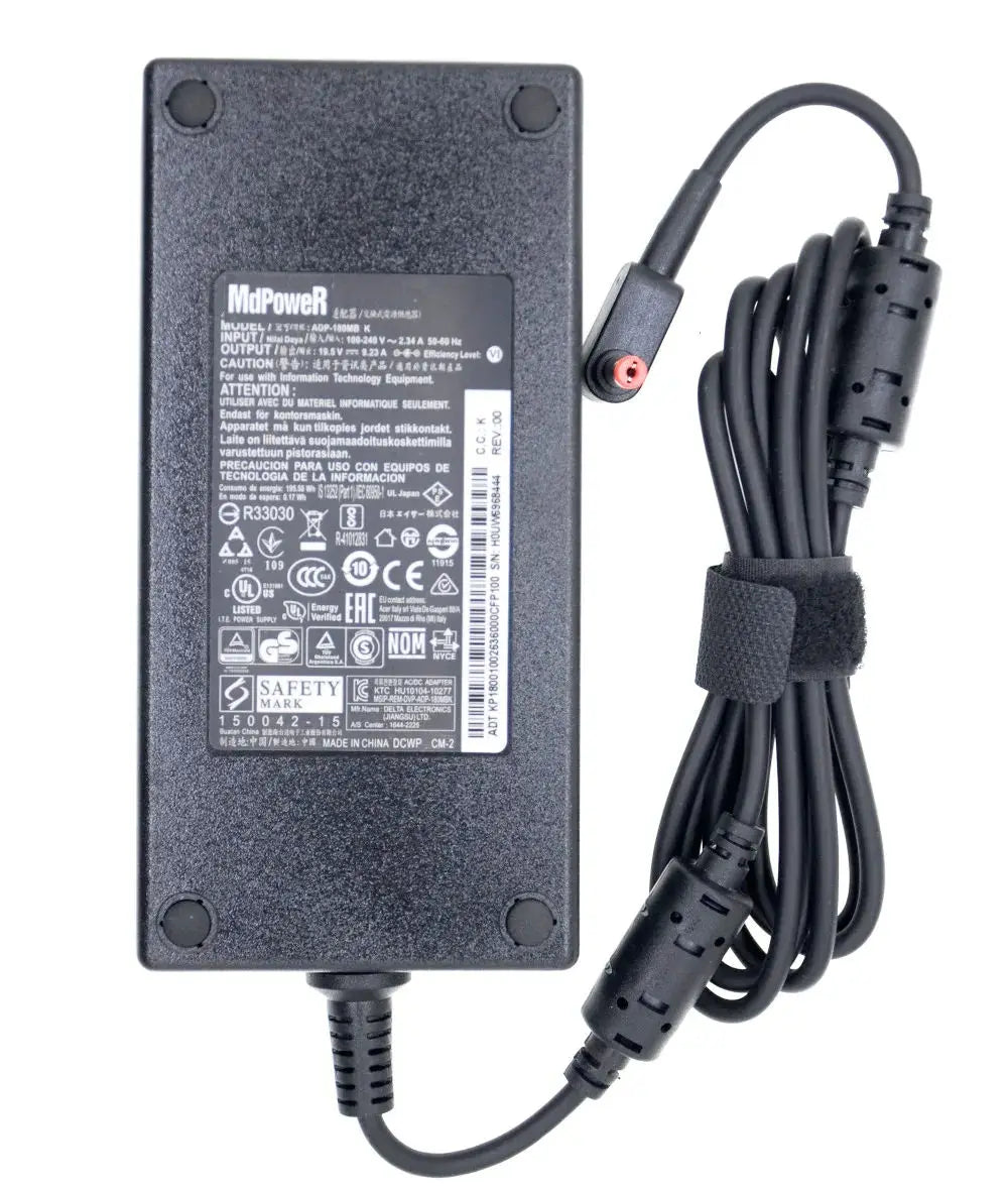 Genuine Chicony A17-180P4A 19.5V 9.23A 180W A180A056P A180A034P AC Adapter For ACER NITRO AN515-55 Laptop Power Supply Charger