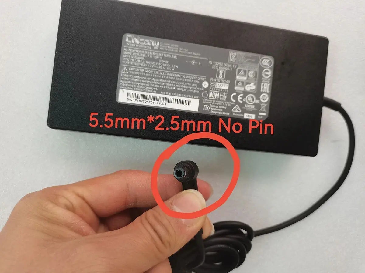 Original Chicony A15-150P1A 19V 7.89A 150W A150A010L A150A006L A150A030P AC Adapter For Laptop Power Supply Charger 5.5*2.5mm