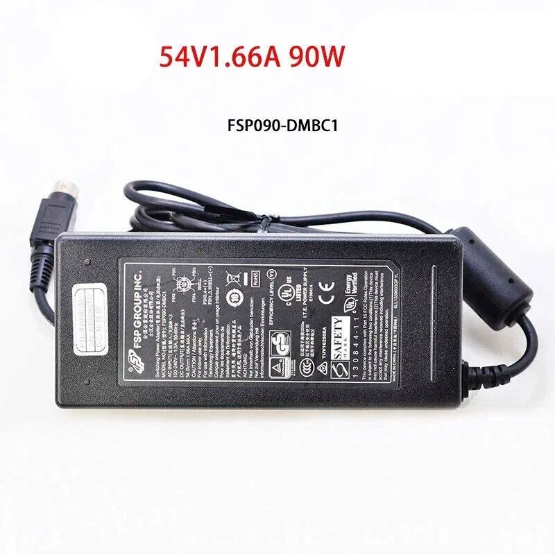 4Pin 54V 1.66A Genuine FSP FSP090-DMBC1 9NA0903503 9NA0903501 FSP090-AWBN2 AC Power Adapter For Cisco SG200 SG300-10P GS1900-8HP