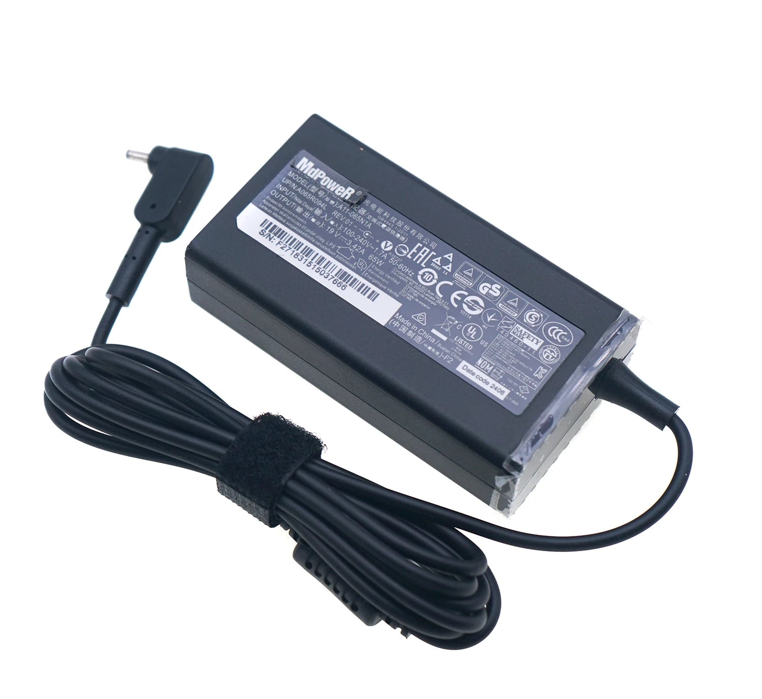 Original 19V 3.42A 65W  AC Adapter Power Charger For Acer Spin 3 SP314-54N-56S5 A11-065N1A ADP-45HE BB PA-1450-26AC A045R016L