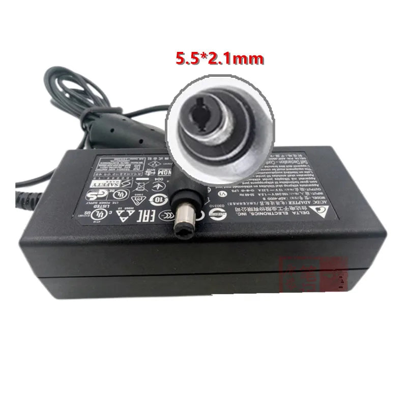Used Genuine DELTA ADP-40DD B 12V 3.33A 40W 5.5*2.1mm AC Adapter Charger Original Power Supply