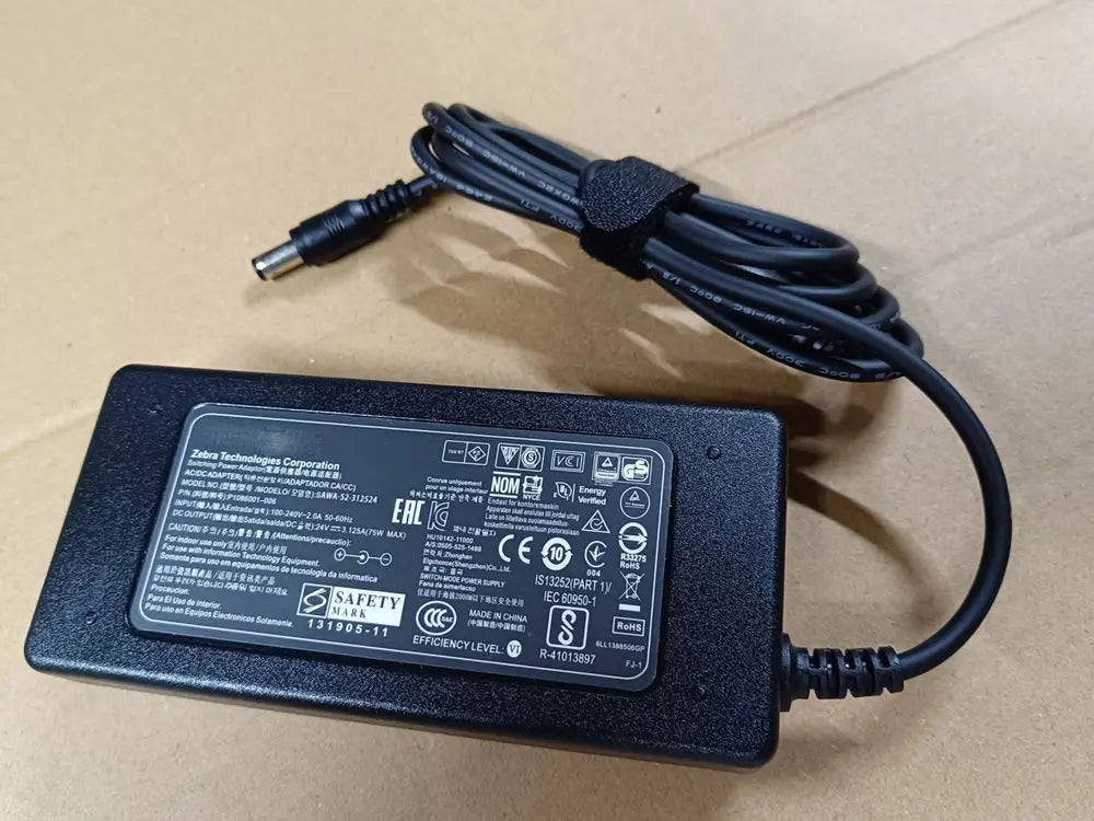 Orginal FSP075-RAAN2 24V 3.125A 75W P1076001-006 SAW-52-312524 AC Switching Power Adapter Charger For Zebra ZC100 ZC300 Printer