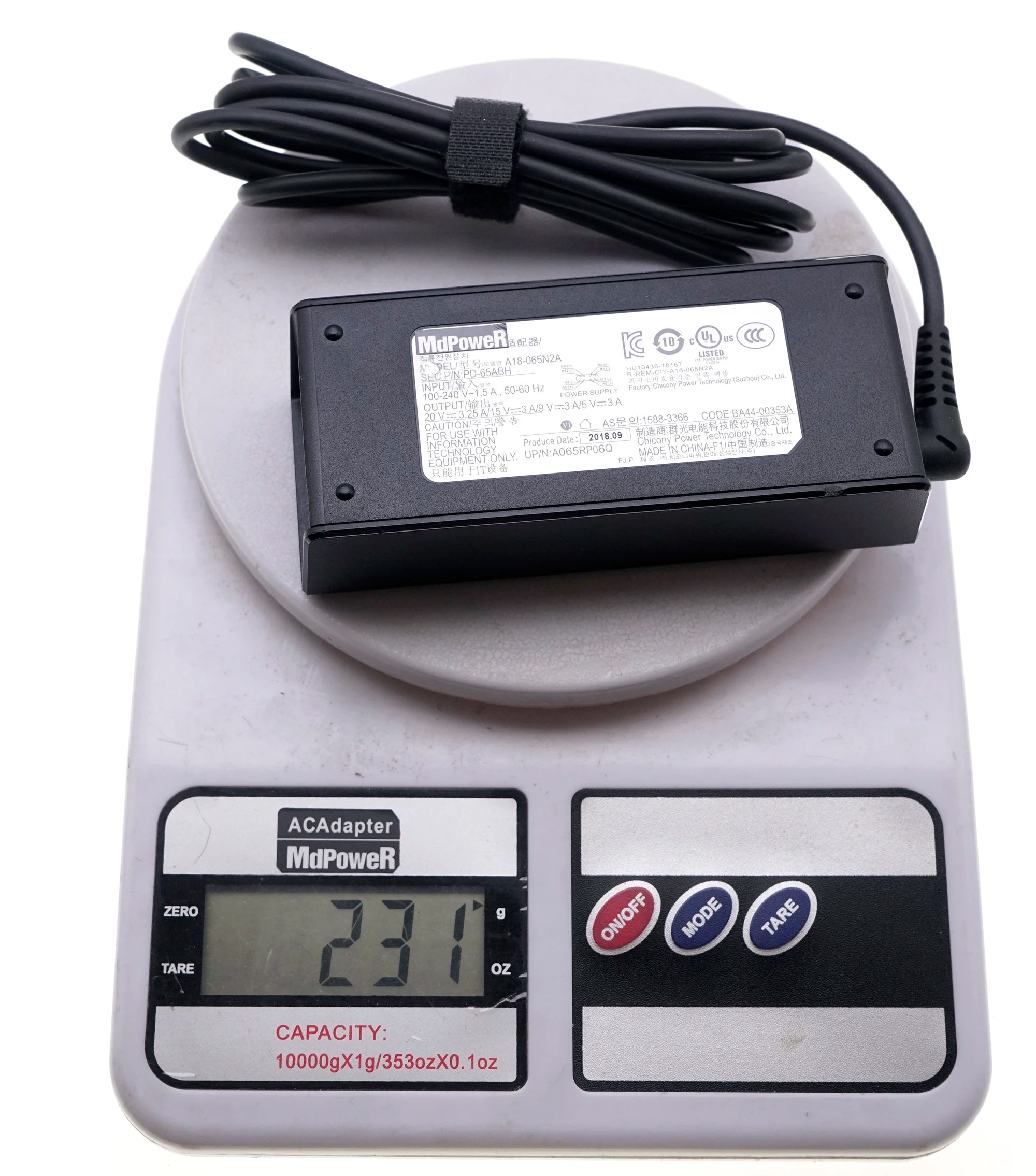 Genuine A18-065N2A 20V 3.25A A065RP06Q AC Adapter PD-65ABH Charger for Samsung NT950SBE NT930SBE NP930MBE NP930SBENP750QUB-K01US