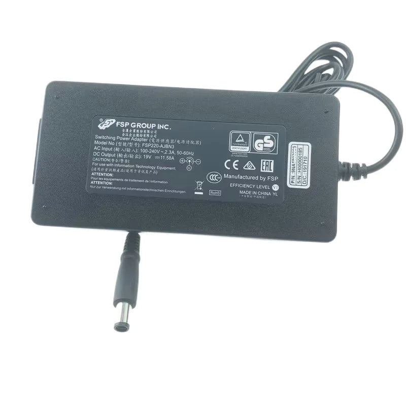 Genuine 19V 11.58A 220W 110V-220V AC Power Adapter Charger HKA220190A2 For XGIMI Projector H3S RS Pro 2 Horizon Power Supply