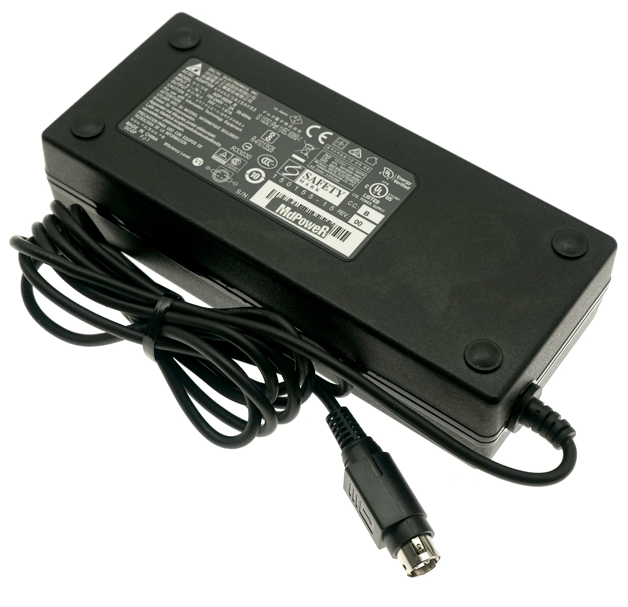 Genuine Delta ADP-90DR B AC Adapter 54V 1.67A 90W 4PIN Power Supply FOR CISCO RV260P  SG350-10P SG250-10P SF352 H3C WX2510H-PWR