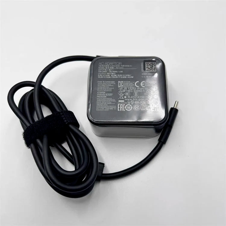 Genuine ADP-45XE ADP-45EW B 45W USB-C Type C Laptop Charger AC Adapter for Asus Q325 Q325U Q325UA ZENBOOK 3 Power Supply Genuine