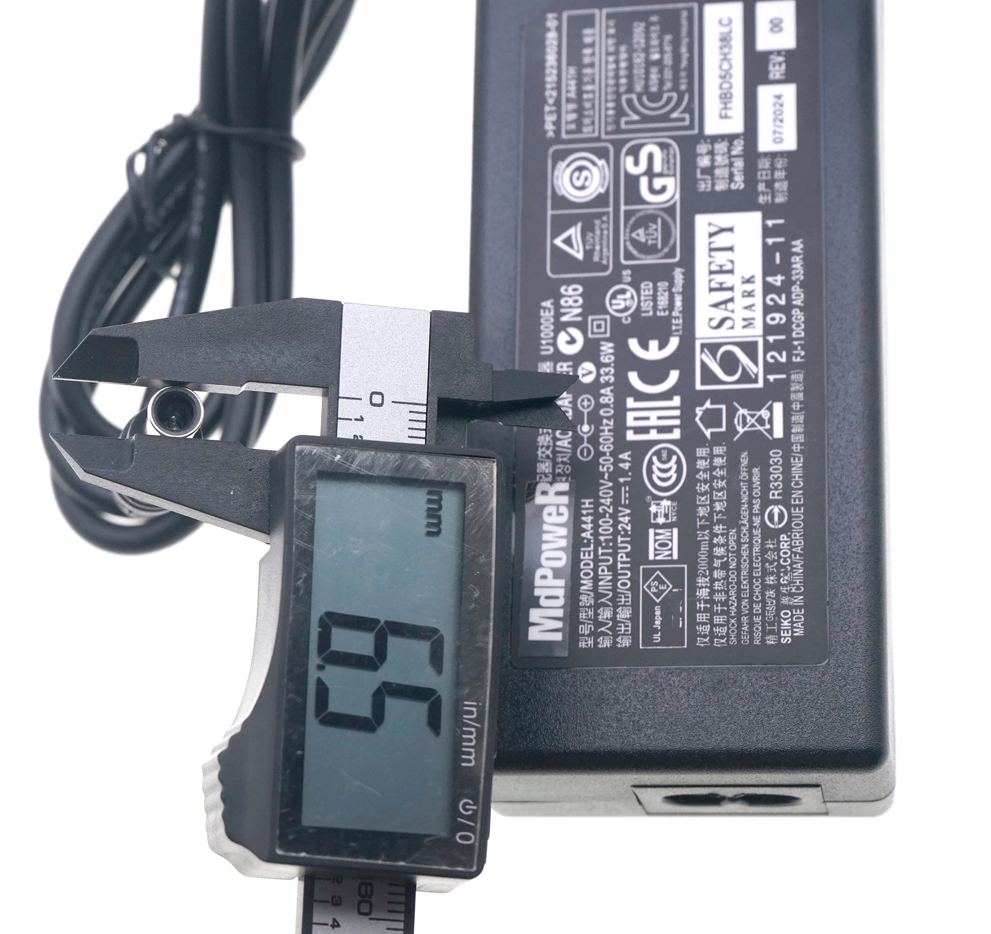 24V 1.4A 1.3A 1.37A A441H A291E AC Adapter for Epson Scanner Printer J143A 2480 3590 4490 V500 V550 GT-1500/GT-2500