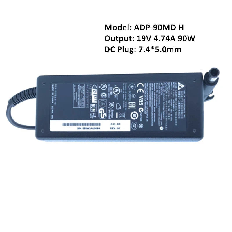 Genuine Delta ADP-90MD H 19V 4.74A AC/DC Adapter Charger Original 90W Power Supply