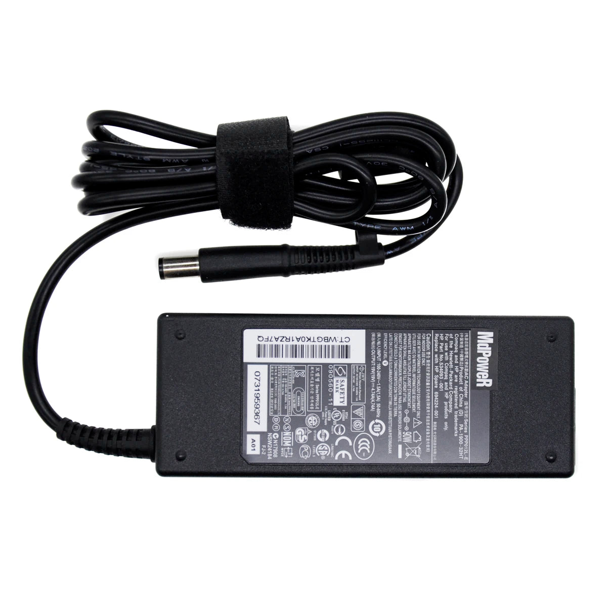 Original 19V 4.74A AC adapter laptop charger For HP 6710b 6715s 6710s 6730b 6730s 8460 8461 8470p 8510P 8540W 8440P 8510P 6710B