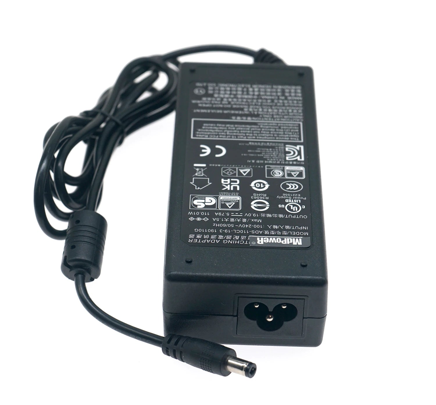 Genuine HONOTO 19V 5.79A ADS-110CL-19-3 190110G 110W AC Adapter Chager Power Supply 5.5*2.5mm
