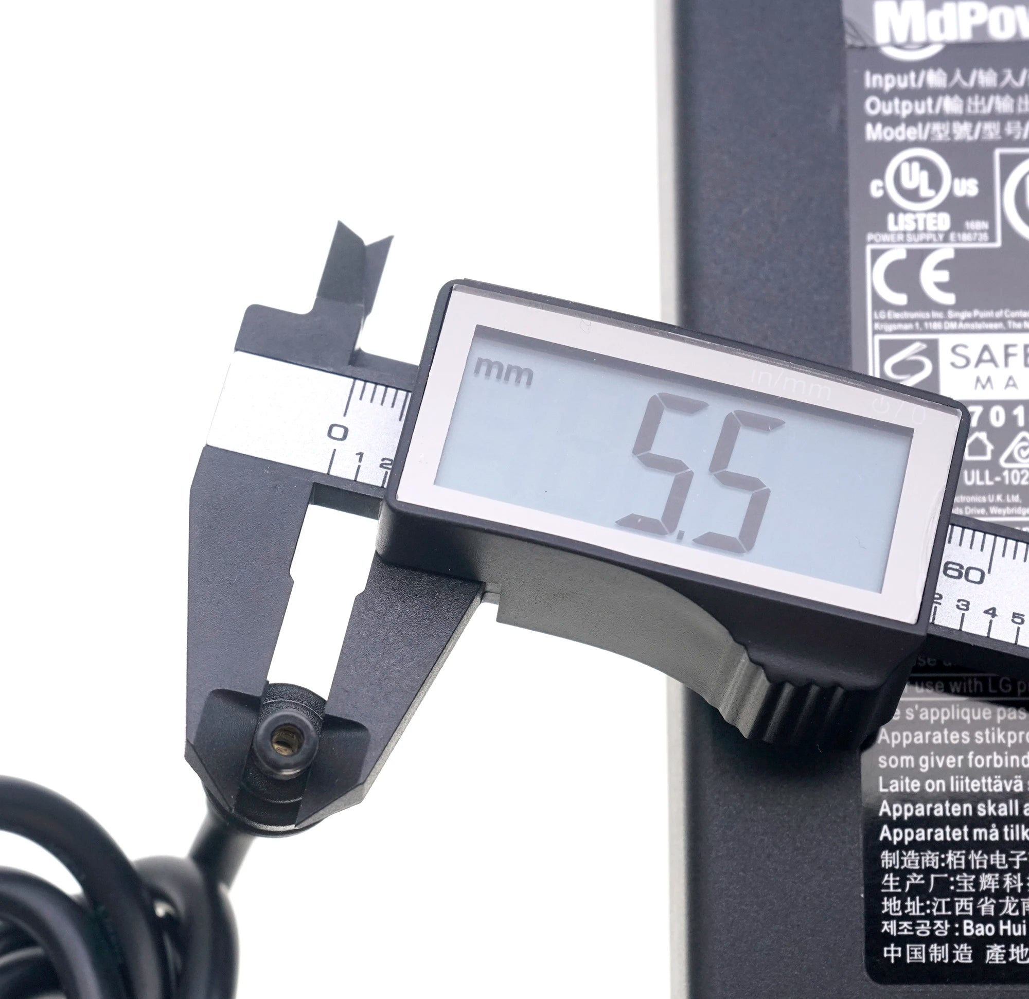 Original 20V 13.5A 270W 5.5mm*2.5mm AC Adapter AD10660LF Charger for LG 45GS95QE 45GS96Q Ultragear OLED LCD Monitor Power Supply