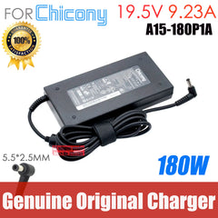 Genuine Chicony A15-180P1A 19.5V 9.23A 180W AC Adapter Charger For CLEVO P950HR N850HP6 P651RE6 P651RE6-G SAGER NP7870 NP7850