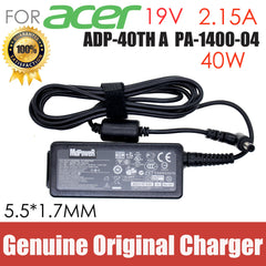 Original For ACER 19V 2.15A ADP-40TH A 40W laptop supply power AC adapter charger Aspire One D255 533 D257 D260 W500P W501 W501