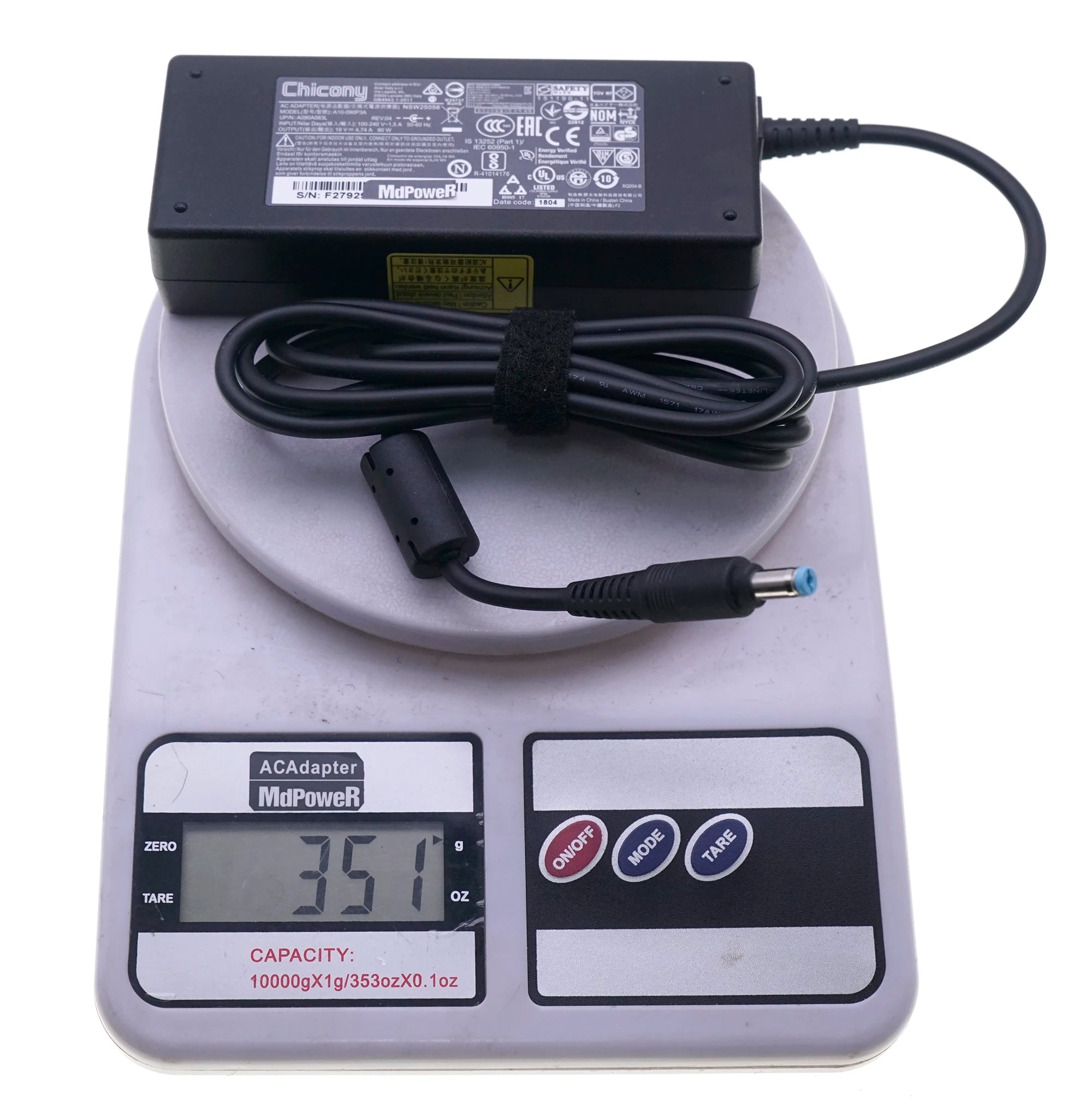 A10-090P3A Chicony AC Power Adapter 19V 4.74A 90W For Acer Aspire 3020 5670 7110 9500 Charger A090A029H FSP090-DMBF1 PA-1900-32