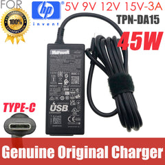 PA-1450-33HR AC Power Adapter 45W 15V 3A USB-C TYPE-C Charger For HP TPN-CA01 TPN-DA15 Elite x2 1012 G1 M5 6Y54 Touch Tablet