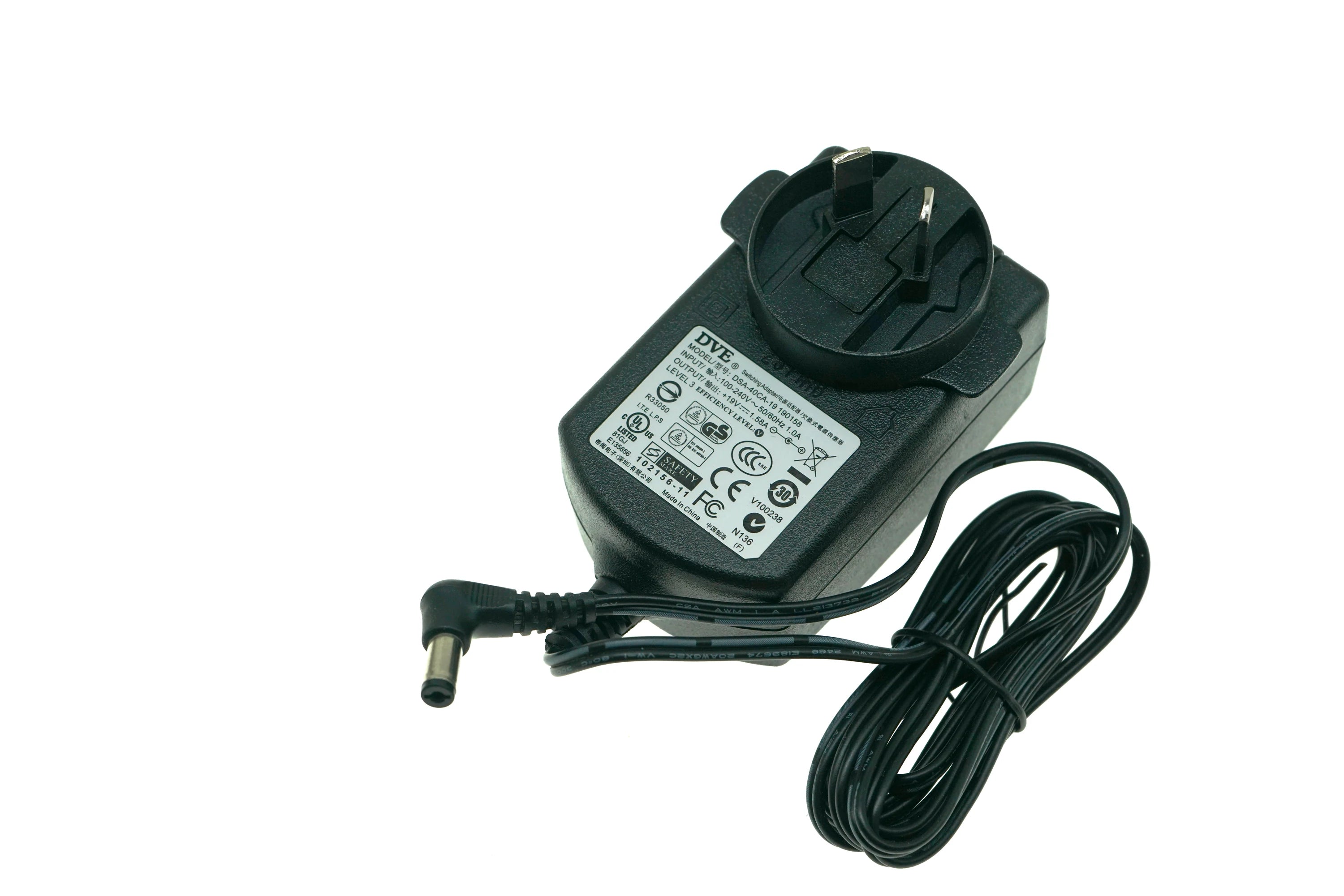 Original DVE 19V 1.58A FOR viewsonic LCD monitor AC adapter Power supply VX2263S VS15701 VS15703 VX2276 VS16381 HP-A0301R3