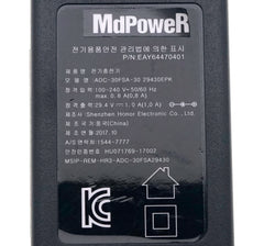 Original 29.4V 1A AC Adapter ADC-30FSA-30 29430EPK EAY64470401 For LG CordZero A9 A912 A913 A916 A927 A929 Vacuum Power Supply