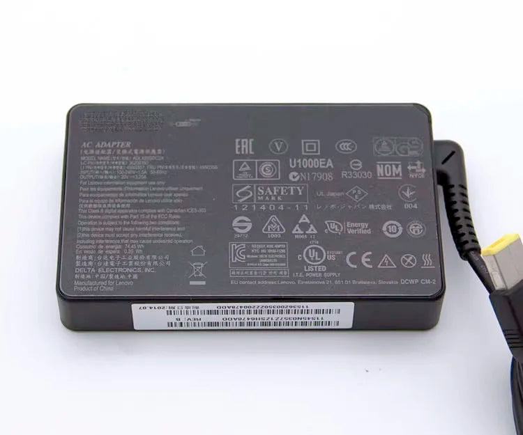 Genune PA-1650-37LC 20V 3.25A 65W AC DC Adapter for Lenovo THINKPAD S431 S531 G500S G700 YOGA 3 4 Pro 11 13 Charger ADLX65SDC2A