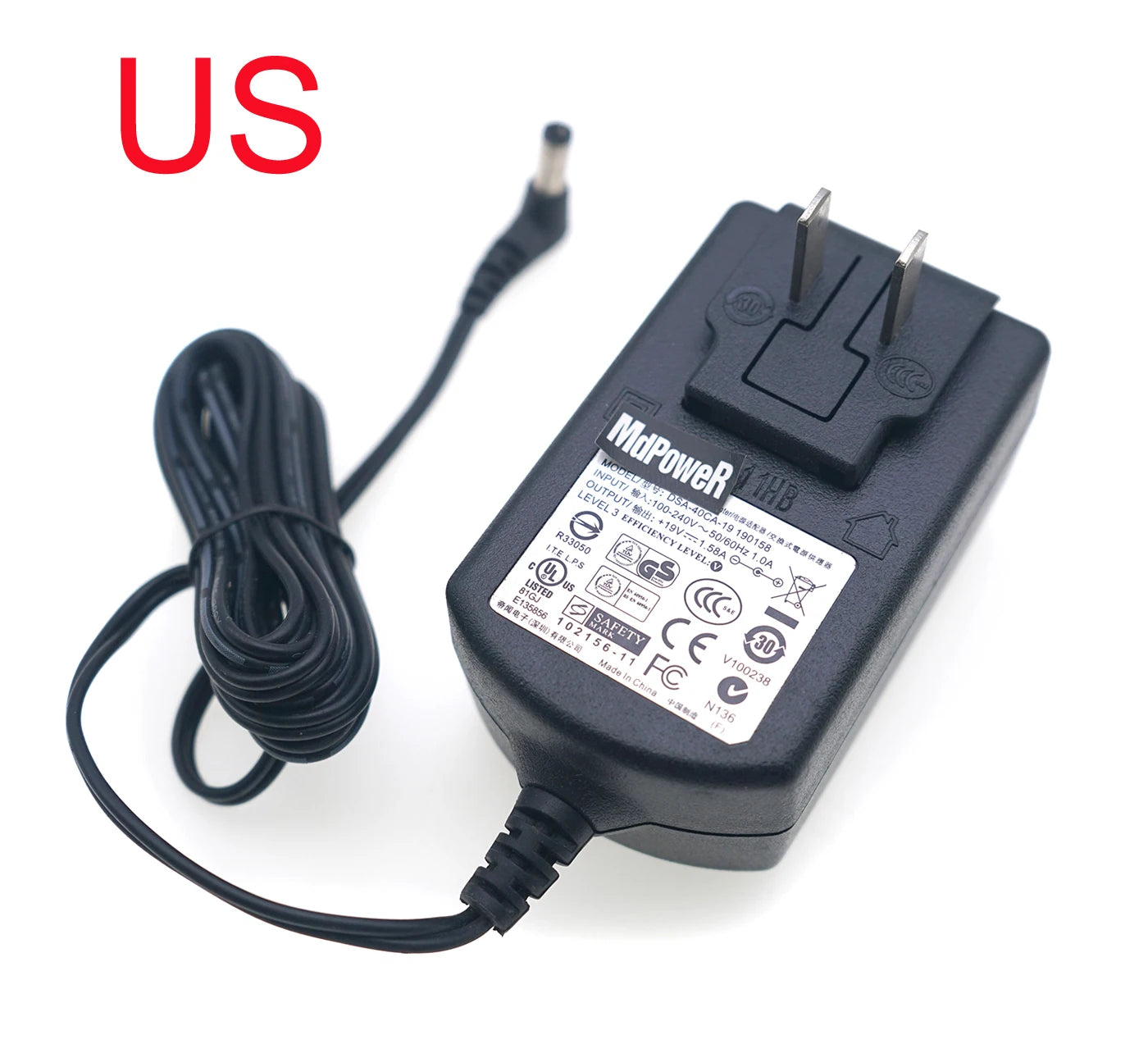 19V 1.58A FOR ACER LCD monitor AC adapter Power supply S220HQL G196WL S190WL G206HQL S242HL G236HL S235HL G227HQL S200HQL V195WL